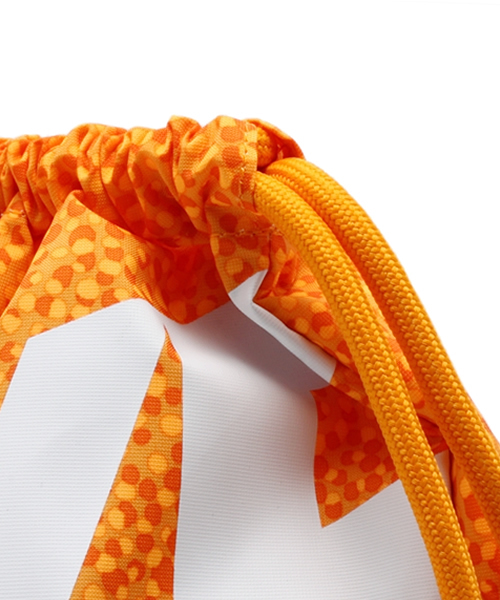 NIKE（ナイキ）の「ナイキ ヘリテージ ジムサック 巾着 NIKE HERITAGE GYMSACK BA3329（バックパック/リュック・メンズ・ブラック/オレンジ/グリーン/イエロー/ブルー・ONE SIZE）」の8枚目の写真