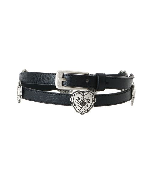 jouetie（ジュエティ）の「ハートコンチョベルト（その他雑貨・レディース・グレー/ブラック/ブルー・FREE）」の4枚目の写真