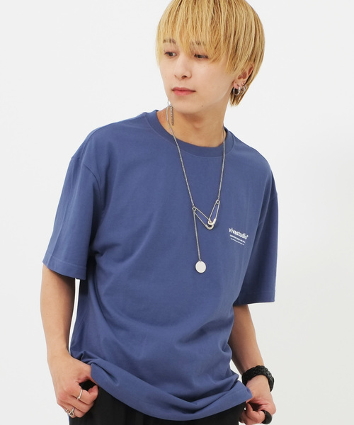 VIVASTUDIO(ビバスタジオ)の「ロケーションロゴTEE(Tシャツ/カットソー・メンズ・ホワイト/ブラック/インディゴブルー・M)」の3枚目の写真