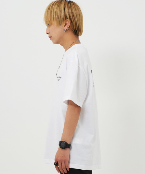 VIVASTUDIO(ビバスタジオ)の「ロケーションロゴTEE(Tシャツ/カットソー・メンズ・ホワイト/ブラック/インディゴブルー・M)」の10枚目の写真