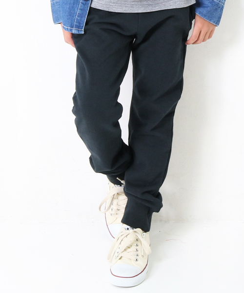 devirock（デビロック）の「スウェット裾リブパンツ（その他パンツ・キッズ・ブラック/杢グレー/ネイビー/ブルー系その他/グリーン系その他/カーキ/パープル系その他/パープル・80ｃｍ/90cm/95cm/100cm/110cm/120cm/130cm/140cm/150cm/160cm）」の6枚目の写真