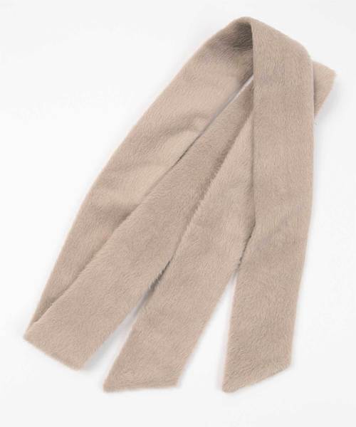 UR'S(ユアーズ)の「スリットシャギーロングコート(チェスターコート・レディース・ブラック/ベージュ/アイボリー/チャコール・S/M/L)」の11枚目の写真