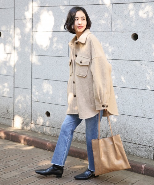 LOWRYS FARM（ローリーズファーム）の「ストレッチローヒールブーツ　864274（ブーツ・レディース・アイボリー/ブラック/ベージュ・MEDIUM/LARGE）」の10枚目の写真