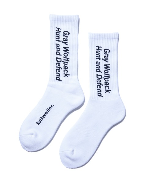 ROTTWEILER(ロットワイラー)の「Spell Socks(ソックス/靴下)」|ブラック