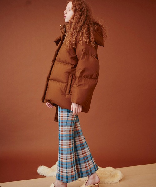 MAISON SPECIAL（メゾンスペシャル）の「チェックジャガードフレア