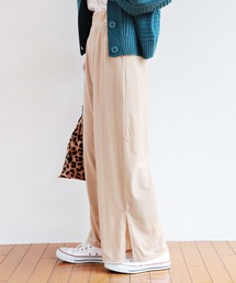 ベロアコーデュロイワイドパンツ