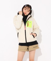 repipi armario | ハイショクポケボアフードブルゾン(ブルゾン)