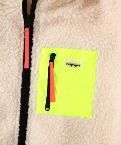 repipi armario(レピピ アルマリオ)の「ハイショクポケボアフードブルゾン(ブルゾン・キッズ・ブラウン/オフホワイト/ブラック・LARGE/X-SMALL/SMALL/MEDIUM)」の19枚目の写真