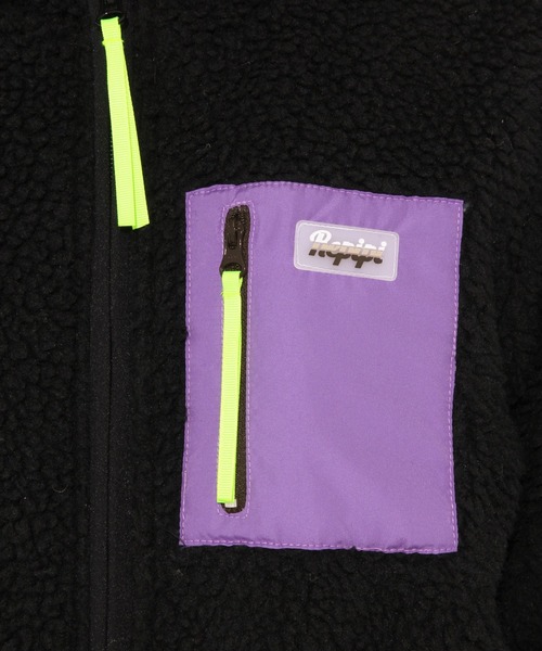 repipi armario(レピピ アルマリオ)の「ハイショクポケボアフードブルゾン(ブルゾン・キッズ・ブラウン/オフホワイト/ブラック・LARGE/X-SMALL/SMALL/MEDIUM)」の20枚目の写真