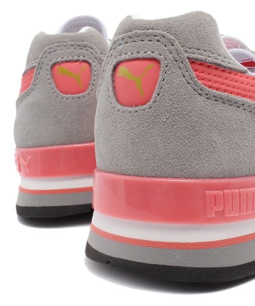 PUMA（プーマ）の「TX-3 (WOMEN) - sport classic（スニーカー・レディース・ブラック×グリーン/パープル/グレー×ピンク・22.5cm/24.5cm/25cm/23.5cm/23cm/25.5cm/24cm）」の5枚目の写真