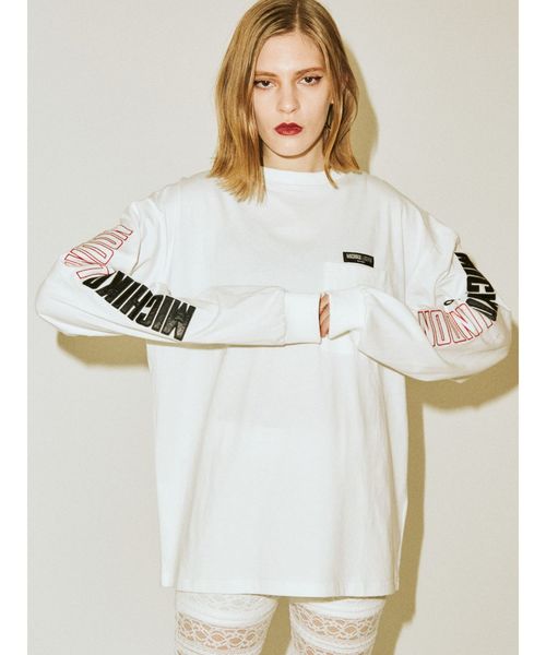 jouetie（ジュエティ）の「MICHIKO LONDON ロンT（Tシャツ/カットソー・レディース・ブラック/ピンク/ブルー/オフホワイト・MEDIUM）」の15枚目の写真