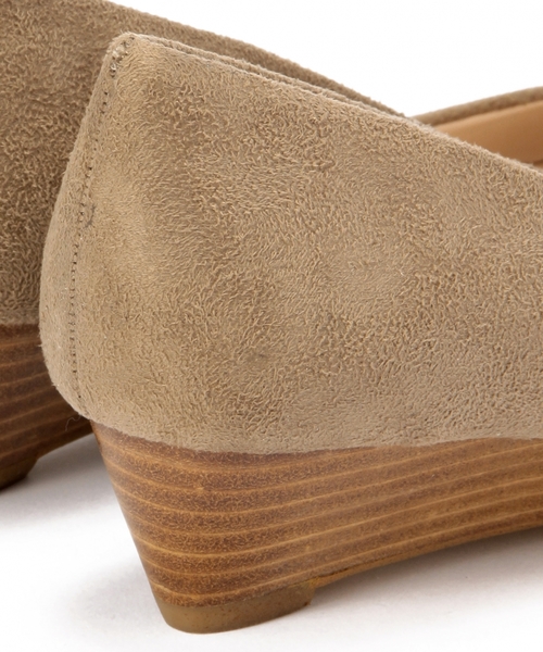 green label relaxing（グリーンレーベルリラクシング）の「GT ラウンドウェッジパンプス ◆（パンプス・レディース・ベージュ/ブラック/ロイヤルブルー・22.5cm/24.5cm/25cm/24cm/22cm/23cm/23.5cm）」の9枚目の写真