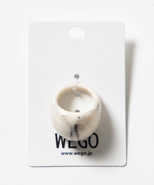 WEGO（ウィゴー）の「WEGO/マーブルクリアリング（リング・レディース・その他1/その他3/その他4/その他2・FREE）」の10枚目の写真