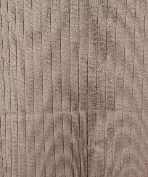 NINE（ナイン）の「ﾘﾌﾞﾆｯﾄﾀｲﾄｽｶｰﾄ（スカート・レディース・ライトグレー/ラベンダー/モカ・FREE）」の9枚目の写真