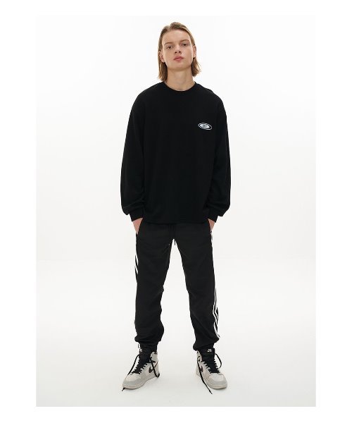 OY（オーワイ）の「３DラインロゴロングスリーブTシャツ（Tシャツ/カットソー・メンズ・ホワイト/ブラック・FREE）」の7枚目の写真