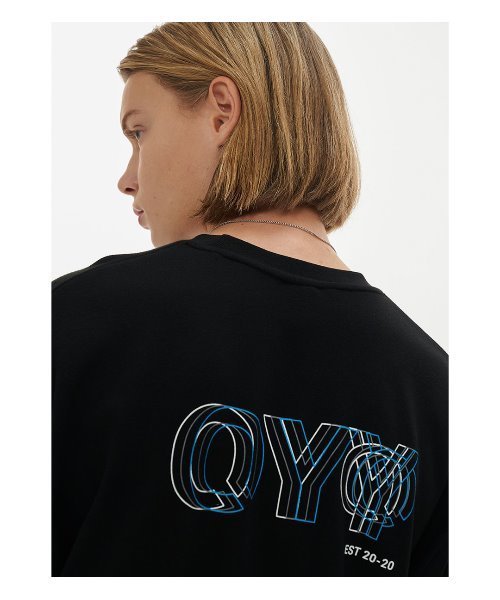 OY（オーワイ）の「３DラインロゴロングスリーブTシャツ（Tシャツ/カットソー・メンズ・ホワイト/ブラック・FREE）」の12枚目の写真