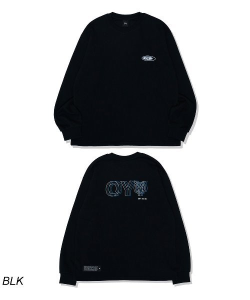 OY（オーワイ）の「３DラインロゴロングスリーブTシャツ（Tシャツ/カットソー・メンズ・ホワイト/ブラック・FREE）」の6枚目の写真