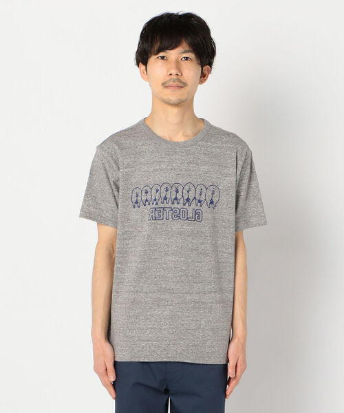 GLOSTER(グロスター)の「【LOOP WHEEL】吊り編みプリントTシャツ(Tシャツ/カットソー・メンズ・ホワイト/ネイビー/グレー・S/M/L/XL)」の11枚目の写真