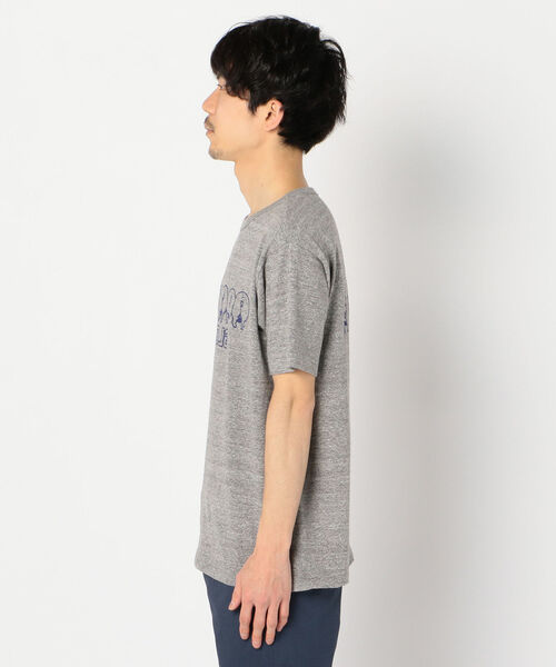 GLOSTER(グロスター)の「【LOOP WHEEL】吊り編みプリントTシャツ(Tシャツ/カットソー・メンズ・ホワイト/ネイビー/グレー・S/M/L/XL)」の12枚目の写真
