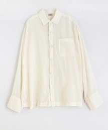B2559 ワイドスリーブシアーシャツ