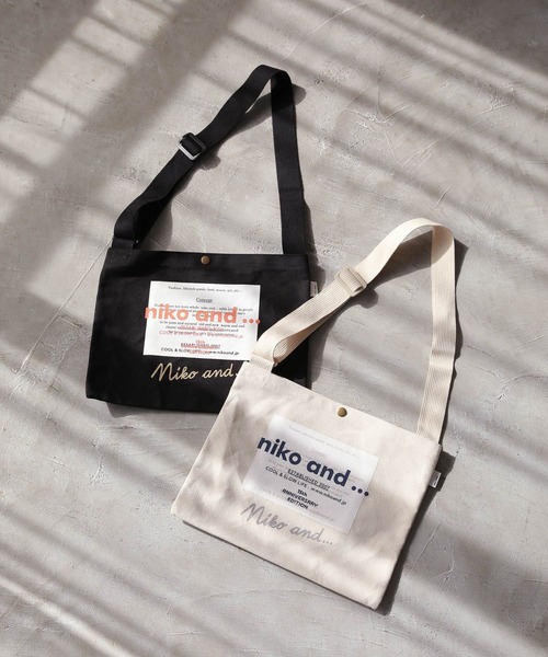 niko and...（ニコアンド）の「オリジナルNewニコロゴサコッシュバッグ（ハンドバッグ・レディース・オフホワイト/ピンク/ブラック/その他2/その他1・0）」の21枚目の写真