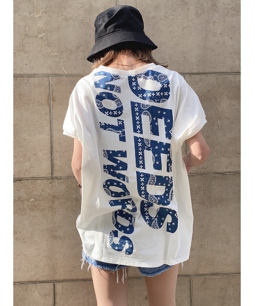 one way（ワンウェイ）の「DEESロゴTシャツ（Tシャツ/カットソー・レディース・ベージュ/ダークグリーン/グレー/ブルー系その他/レッド系その他・FREE）」の4枚目の写真