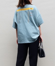Riberry | DeparturesバックプリントTシャツ(Tシャツ/カットソー)