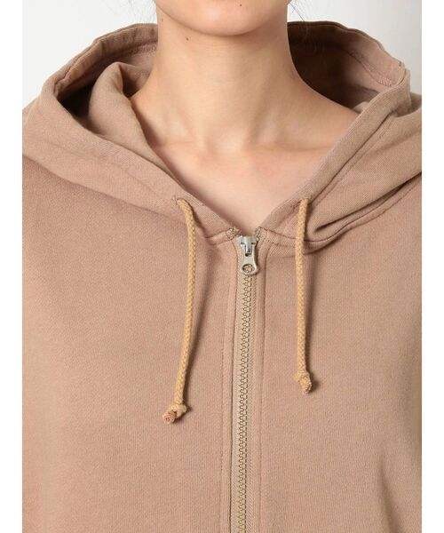 AP STUDIO ラインジップパーカー　ベージュ AP STUDIO ラインジップパーカー ベージュ