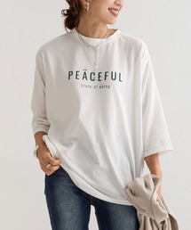 Newlyme | ロゴプリントロンＴ【R】(Tシャツ/カットソー)