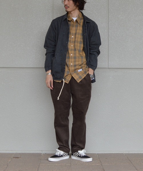 GORDON MILLER(ゴードンミラー)の「GORDON MILLER(ゴードンミラー) British チェック Button Down シャツ 20A-GM008 (シャツ/ブラウス・メンズ・ベージュ/グリーン/ボルドー・L/M/S)」の22枚目の写真