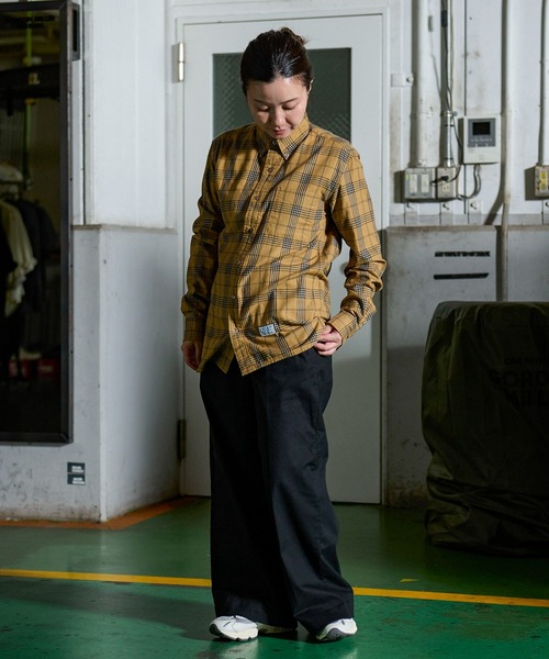 GORDON MILLER(ゴードンミラー)の「GORDON MILLER(ゴードンミラー) British チェック Button Down シャツ 20A-GM008 (シャツ/ブラウス・メンズ・ベージュ/グリーン/ボルドー・L/M/S)」の19枚目の写真