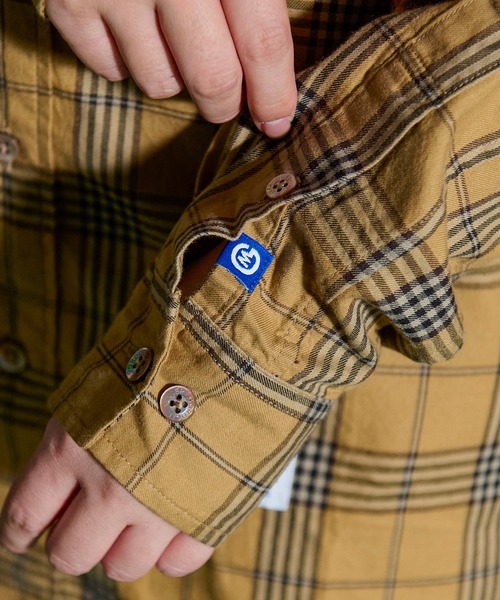 GORDON MILLER(ゴードンミラー)の「GORDON MILLER(ゴードンミラー) British チェック Button Down シャツ 20A-GM008 (シャツ/ブラウス・メンズ・ベージュ/グリーン/ボルドー・L/M/S)」の17枚目の写真