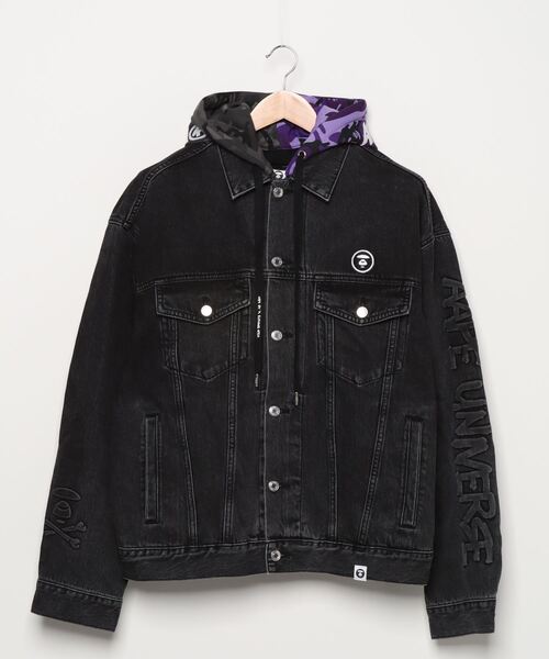 ジャケット・アウター AAPE BY A BATHING APE LIGHT JACKET AAPE AAPENOW moonface logo half-zip jacket | Bape official