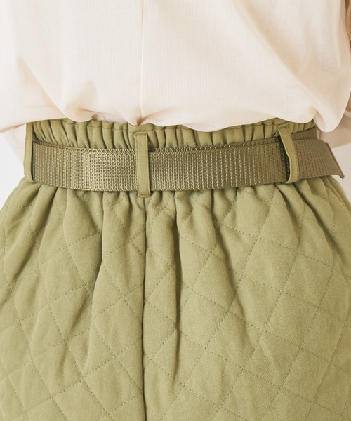 Chico（チコ）の「キルティングショートパンツ（その他パンツ・レディース・ブラック/カーキ/ライトベージュ・FREE）」の6枚目の写真