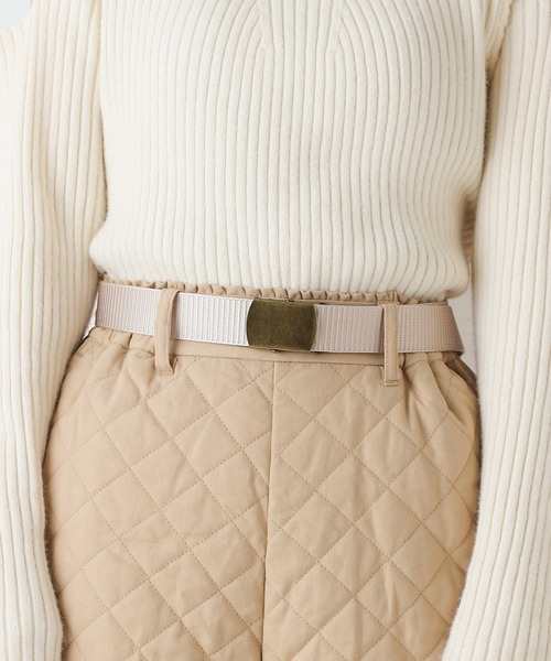 Chico（チコ）の「キルティングショートパンツ（その他パンツ・レディース・ブラック/カーキ/ライトベージュ・FREE）」の20枚目の写真