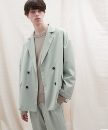 EMMA CLOTHES（エマクローズ）の「【セットアップ】オーバーサイズ ワイド セットアップ/ダブルテーラードジャケット＆タックワイド テーパードパンツ EMMA CLOTHES（セットアップ・レディース）」