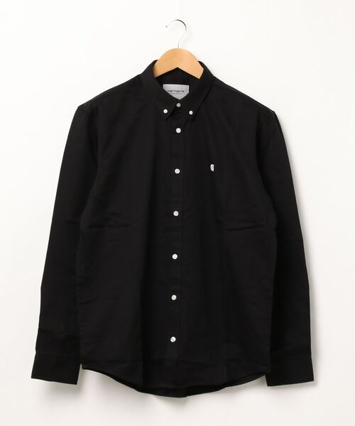 Carhartt WIP(カーハートダブリューアイピー)の「L/S MADISON SHIRT(シャツ/ブラウス・メンズ・グリーン/バーガンディー/ブラック/ミント/ダークネイビー/ベージュ・SMALL/MEDIUM/LARGE/X-LARGE)」の2枚目の写真
