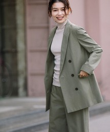 Munich（ミューニック）の「ハイパワーストレッチ　ダブルブレストジャケット(セットアップ可)（テーラードジャケット）」