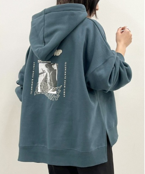apres jour mignon(アプレジュールミニョン)の「アソートプリントフーディー【ZOZOTOWN限定アイテム】(パーカー・レディース・ブラック/パープル/ネイビー/アイボリー/ブルー系その他/ブラック系その他/グリーン系その他/クリーム/ブラック系その他2/モカ・X-LARGE/フリー)」の1枚目の写真