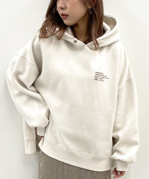 apres jour mignon(アプレジュールミニョン)の「アソートプリントフーディー【ZOZOTOWN限定アイテム】(パーカー・レディース・ブラック/パープル/ネイビー/アイボリー/ブルー系その他/ブラック系その他/グリーン系その他/クリーム/ブラック系その他2/モカ・X-LARGE/フリー)」の11枚目の写真