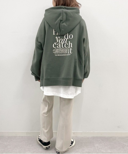 apres jour mignon(アプレジュールミニョン)の「アソートプリントフーディー【ZOZOTOWN限定アイテム】(パーカー・レディース・ブラック/パープル/ネイビー/アイボリー/ブルー系その他/ブラック系その他/グリーン系その他/クリーム/ブラック系その他2/モカ・X-LARGE/フリー)」の20枚目の写真
