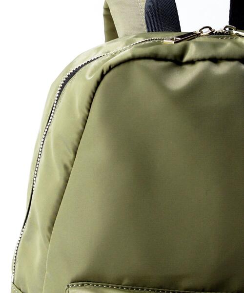 green label relaxing(グリーンレーベルリラクシング)の「SC ナイロン バックパック NEW(バックパック/リュック・レディース・ブラック/オリーブ/ホワイト・FREE)」の12枚目の写真