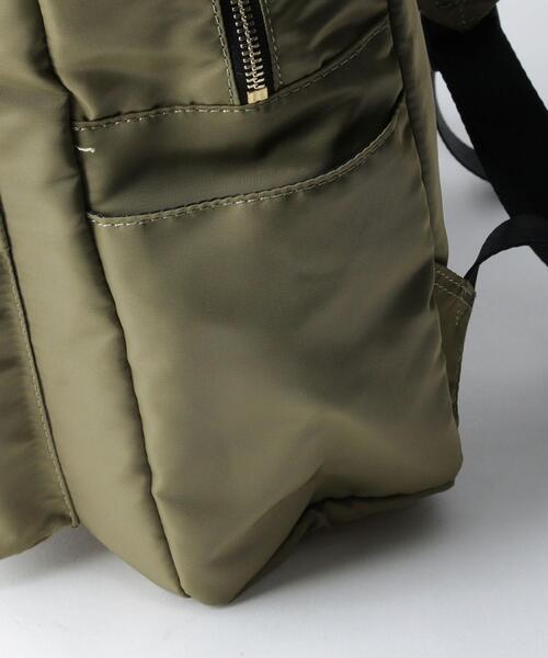 green label relaxing(グリーンレーベルリラクシング)の「SC ナイロン バックパック NEW(バックパック/リュック・レディース・ブラック/オリーブ/ホワイト・FREE)」の9枚目の写真