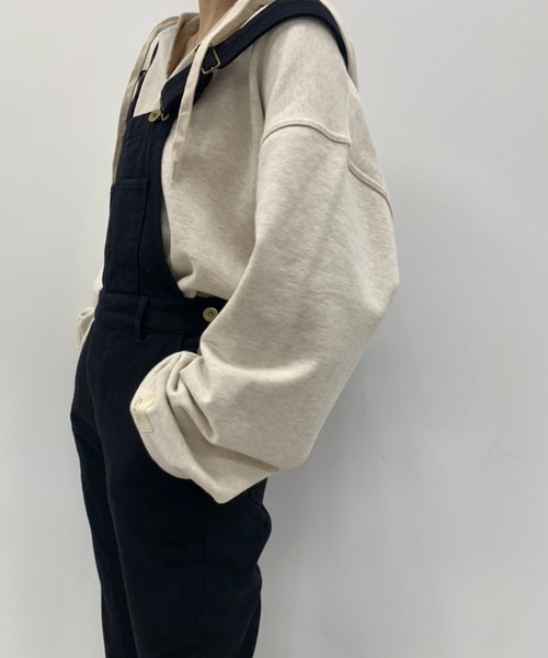Sygne.(シーニュ)の「【Sygne. 】キーネックパーカー(Tシャツ/カットソー・レディース・ベージュ/オートミール・FREE)」の13枚目の写真