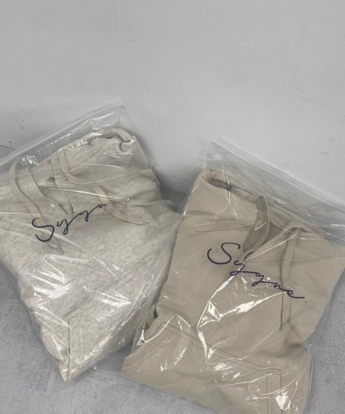 Sygne.(シーニュ)の「【Sygne. 】キーネックパーカー(Tシャツ/カットソー・レディース・ベージュ/オートミール・FREE)」の18枚目の写真