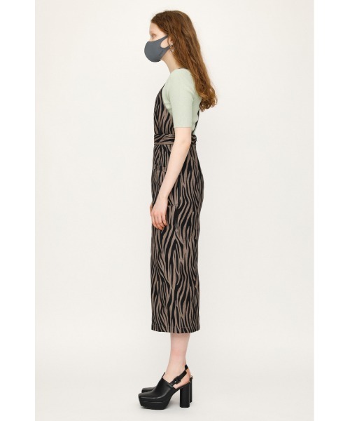 SLY スライ　ゼブラ　トップス SLY（スライ）の「ZEBRA FLARE SLEEVE MG トップス ニット