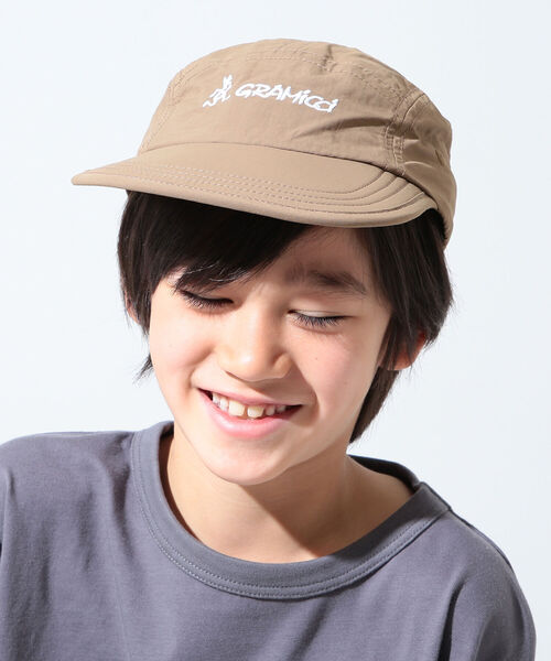 こども ビームス(コドモビームス)の「GRAMICCI / シェル ジェット キャップ(キャップ・キッズ・マスタード/その他/ブラック/オリーブ/レッド系その他4/グリーン系その他5/サックスブルー/ブラウン系その他3・ONE SIZE)」の4枚目の写真
