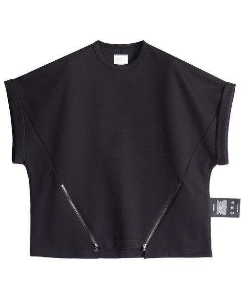SHAREEF（シャリーフ）の「RIDGE TWILL ZIP-HEM DOLMAN S/S T（T
