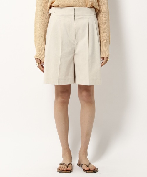 BABYLONE（バビロン）の「BABYLONE/リネンコンショートパンツ（その他パンツ・レディース・オフホワイト/ブラック・36inch/38inch）」の16枚目の写真