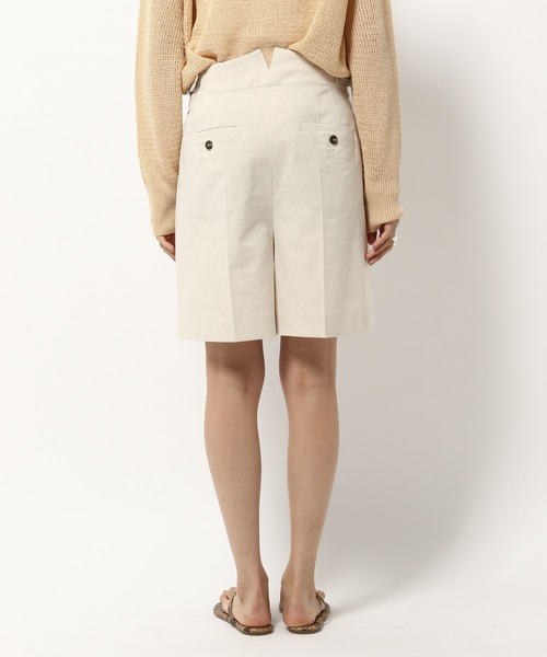 BABYLONE（バビロン）の「BABYLONE/リネンコンショートパンツ（その他パンツ・レディース・オフホワイト/ブラック・36inch/38inch）」の22枚目の写真